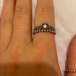 pandora princess ring
